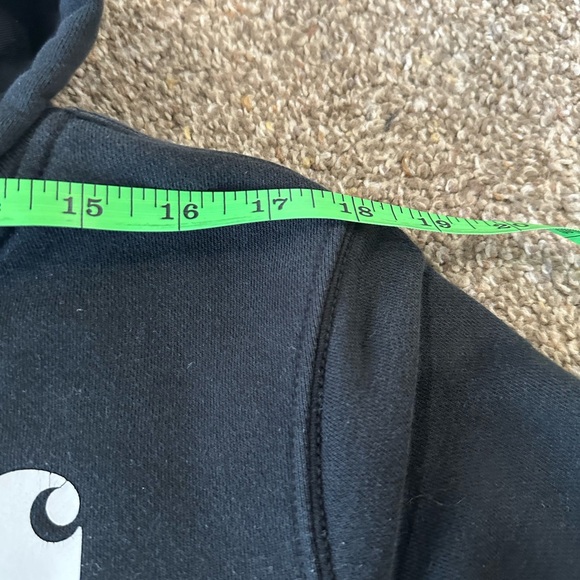 Carhartt women’s Black Logo Hoodie - Picture 12 of 13